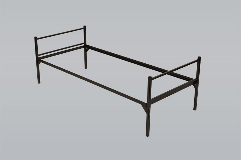 Einzelbett - Metallbett - Charlie 01 - Gestell - Becker Bettenhaus